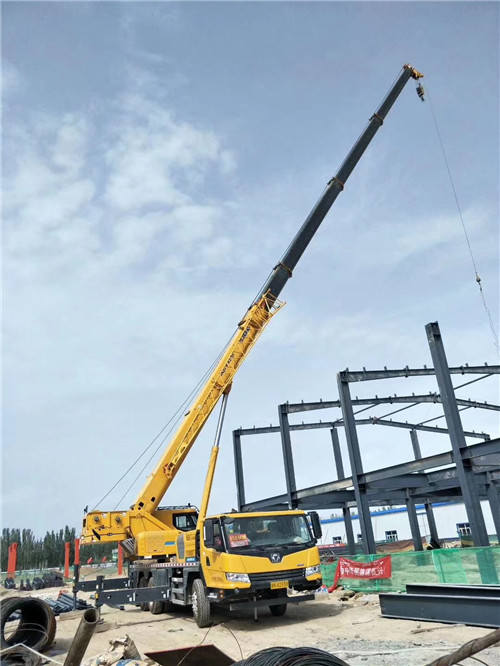 会同县超高层建筑钢结构吊装案例
